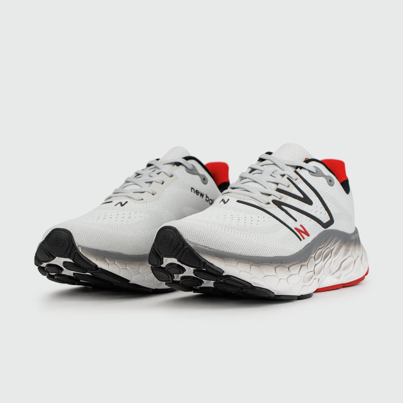 Кроссовки New Balance Fresh Foam x More V4 Grey Red Кроссовки New Balance Fresh Foam x More V4 Grey Red