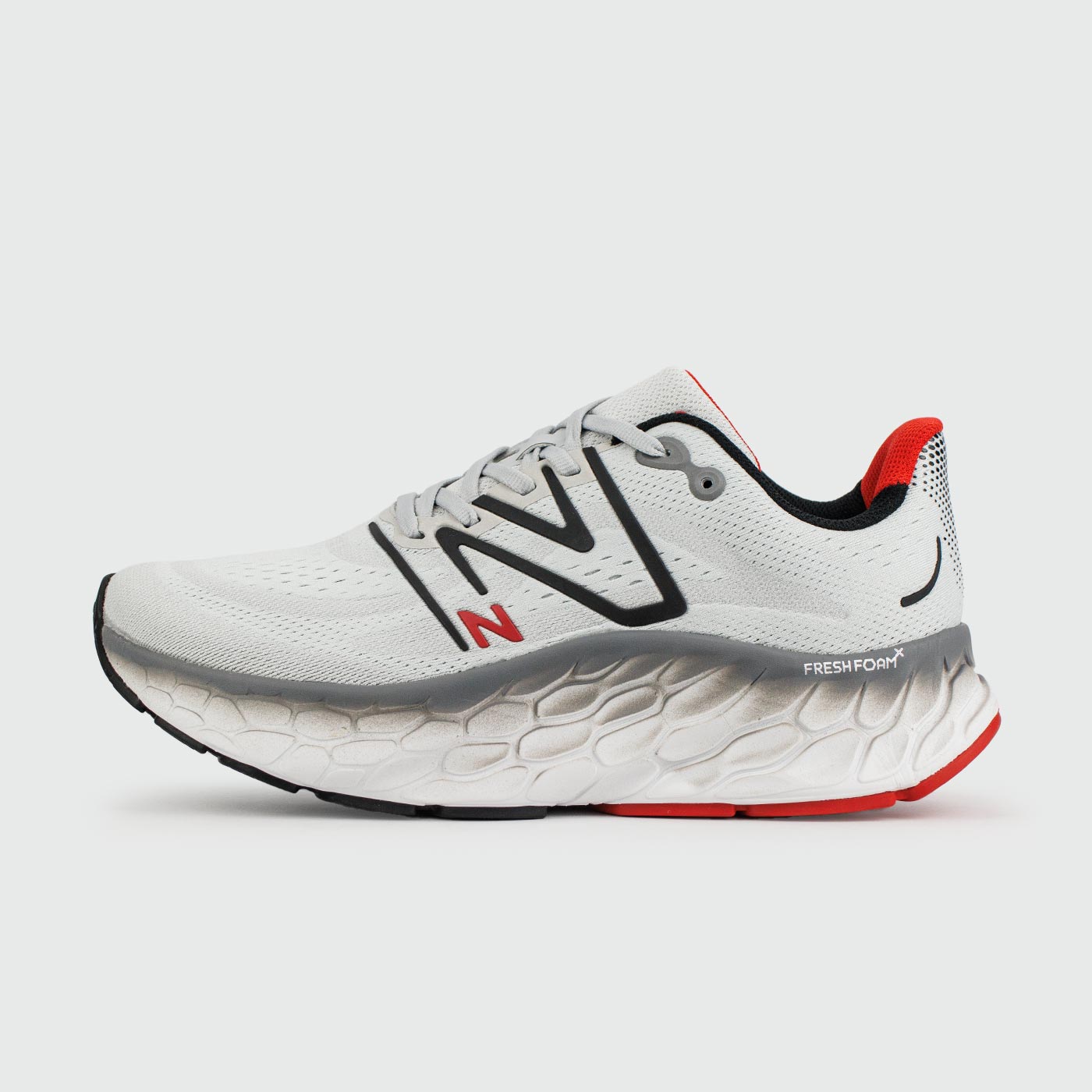 Кроссовки New Balance Fresh Foam x More V4 Grey Red Кроссовки New Balance Fresh Foam x More V4 Grey Red