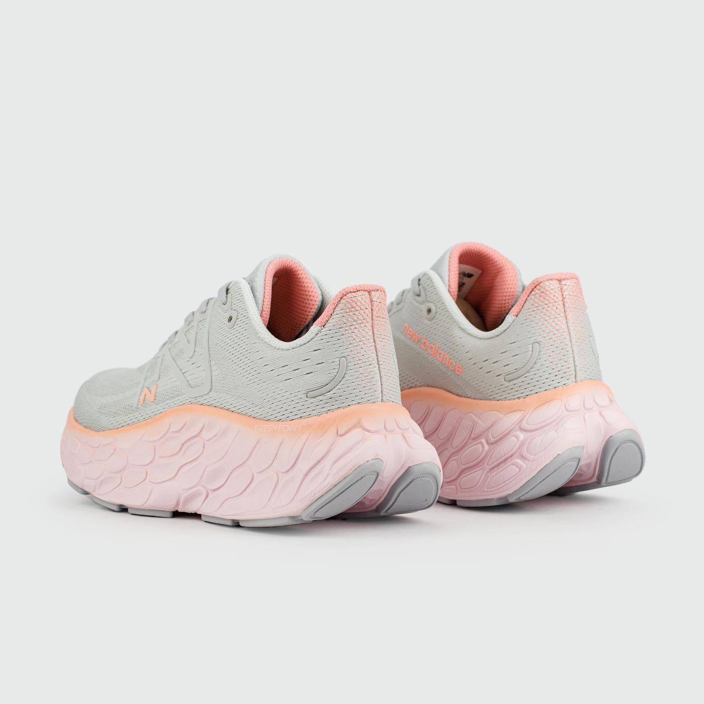 Кроссовки New Balance Fresh Foam x More V4 Grey Orange Wmns Кроссовки New Balance Fresh Foam x More V4 Grey Orange Wmns