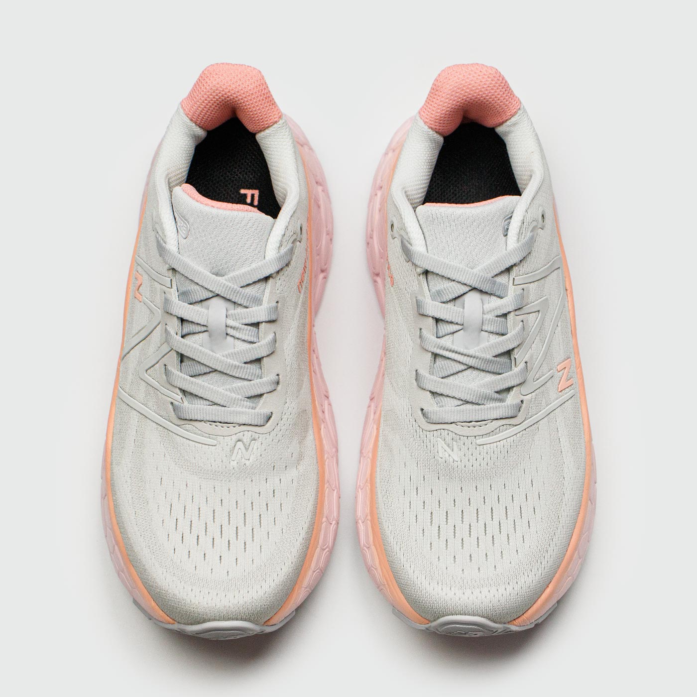 Кроссовки New Balance Fresh Foam x More V4 Grey Orange Wmns Кроссовки New Balance Fresh Foam x More V4 Grey Orange Wmns