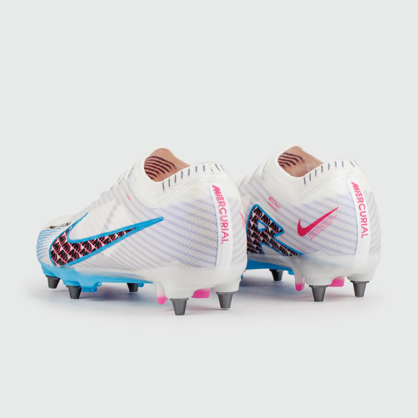 Бутсы Nike Air Zoom Mercurial Vapor XV Elite SG White Blue