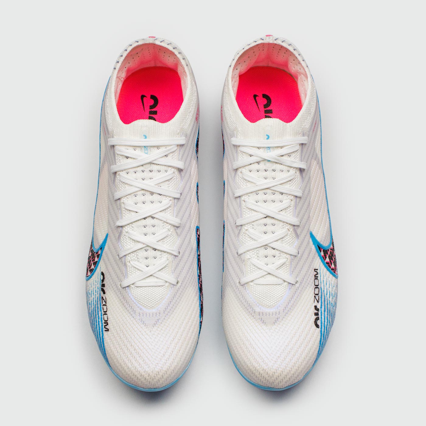 Бутсы Nike Air Zoom Mercurial Vapor XV Elite SG White Blue