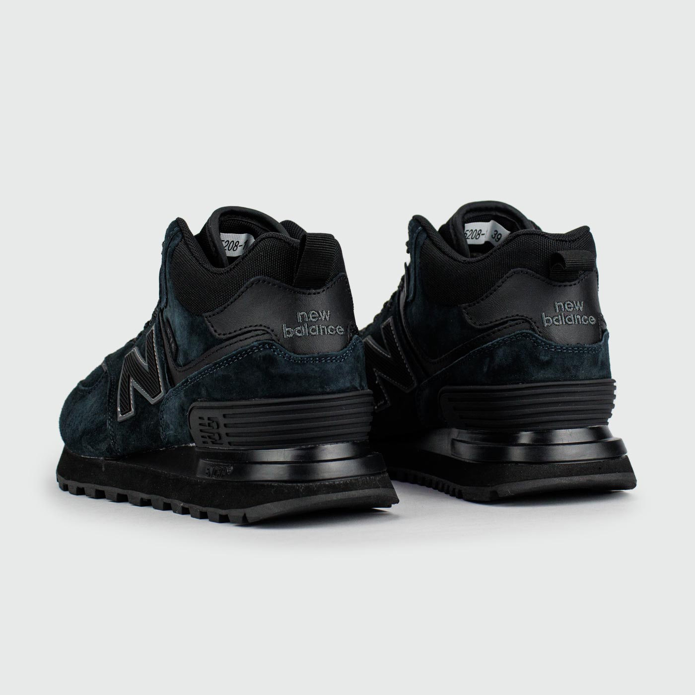 Кроссовки New Balance 574 Mid Navy Black with Fur Wmns Кроссовки New Balance 574 Mid Navy Black with Fur Wmns