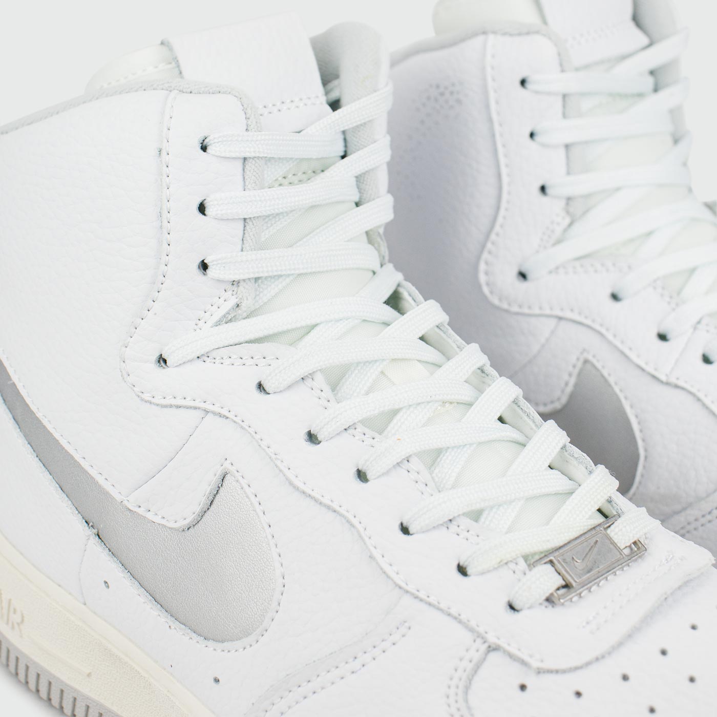 Кроссовки Nike Air Force 1 Mid White Silver