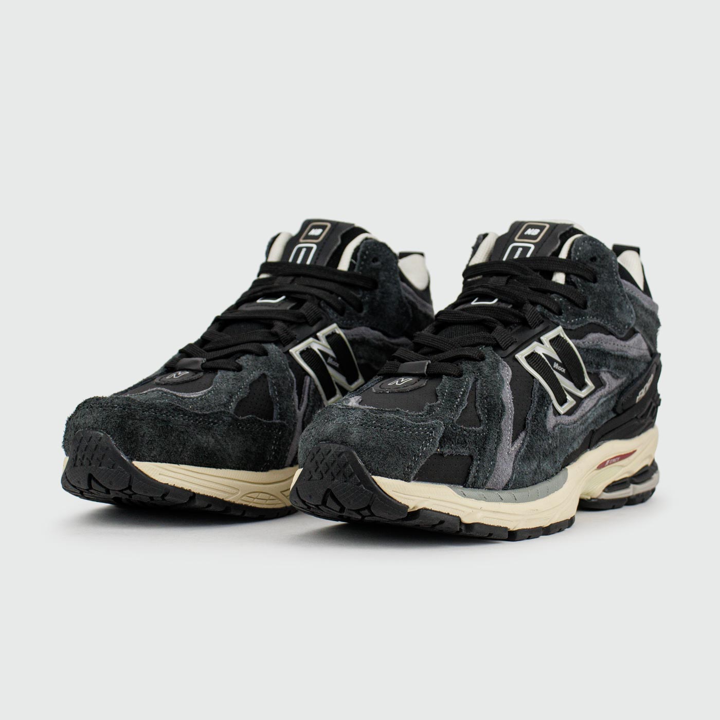 Кроссовки New Balance 1906D Mid Black Beige Wmns Suede with Fur Кроссовки New Balance 1906D Mid Black Beige Wmns Suede with Fur