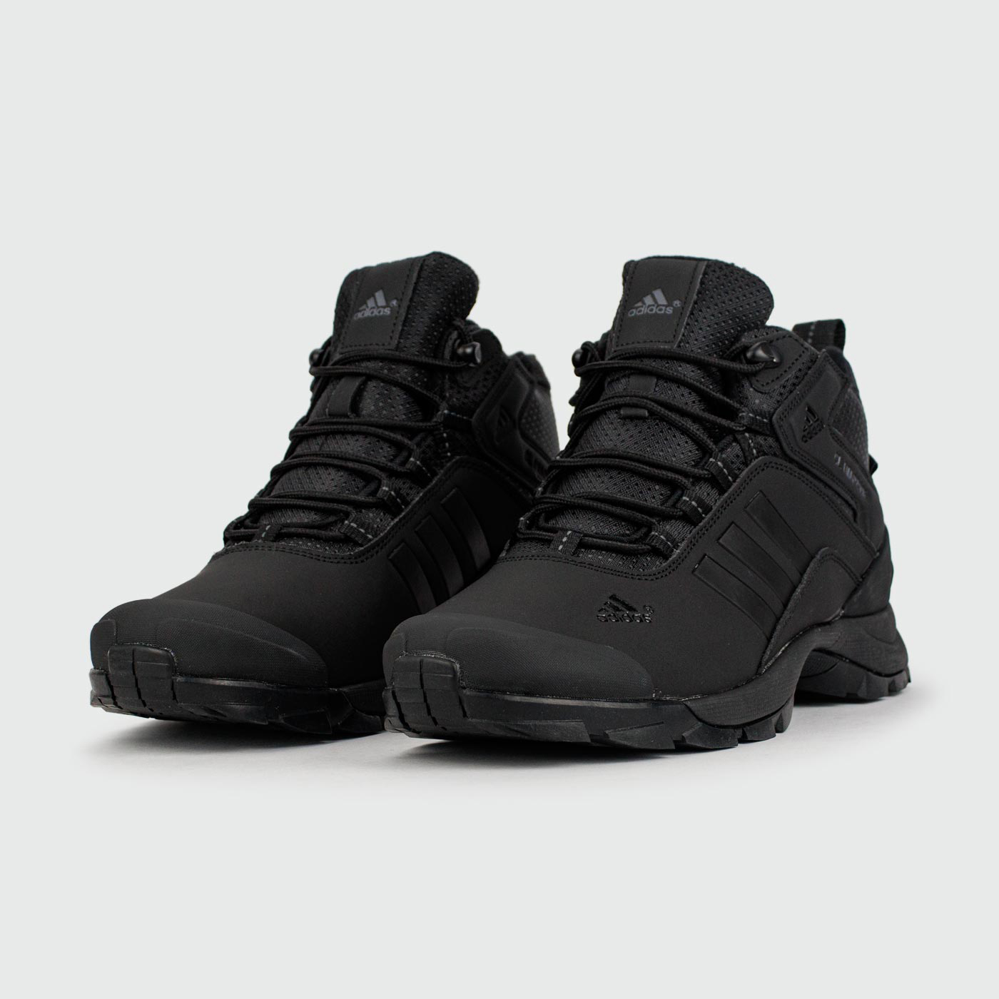 Кроссовки Adidas Climaproof Black with Fur