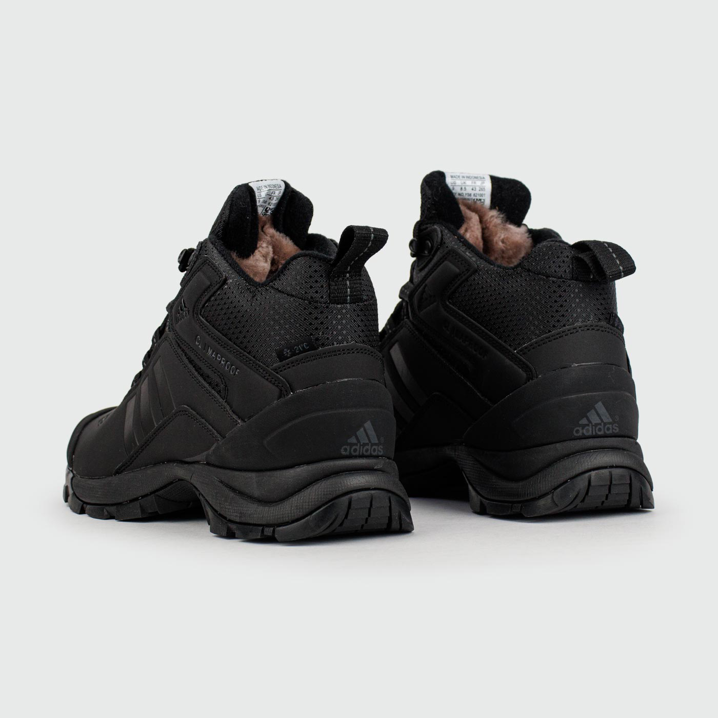 Кроссовки Adidas Climaproof Black with Fur