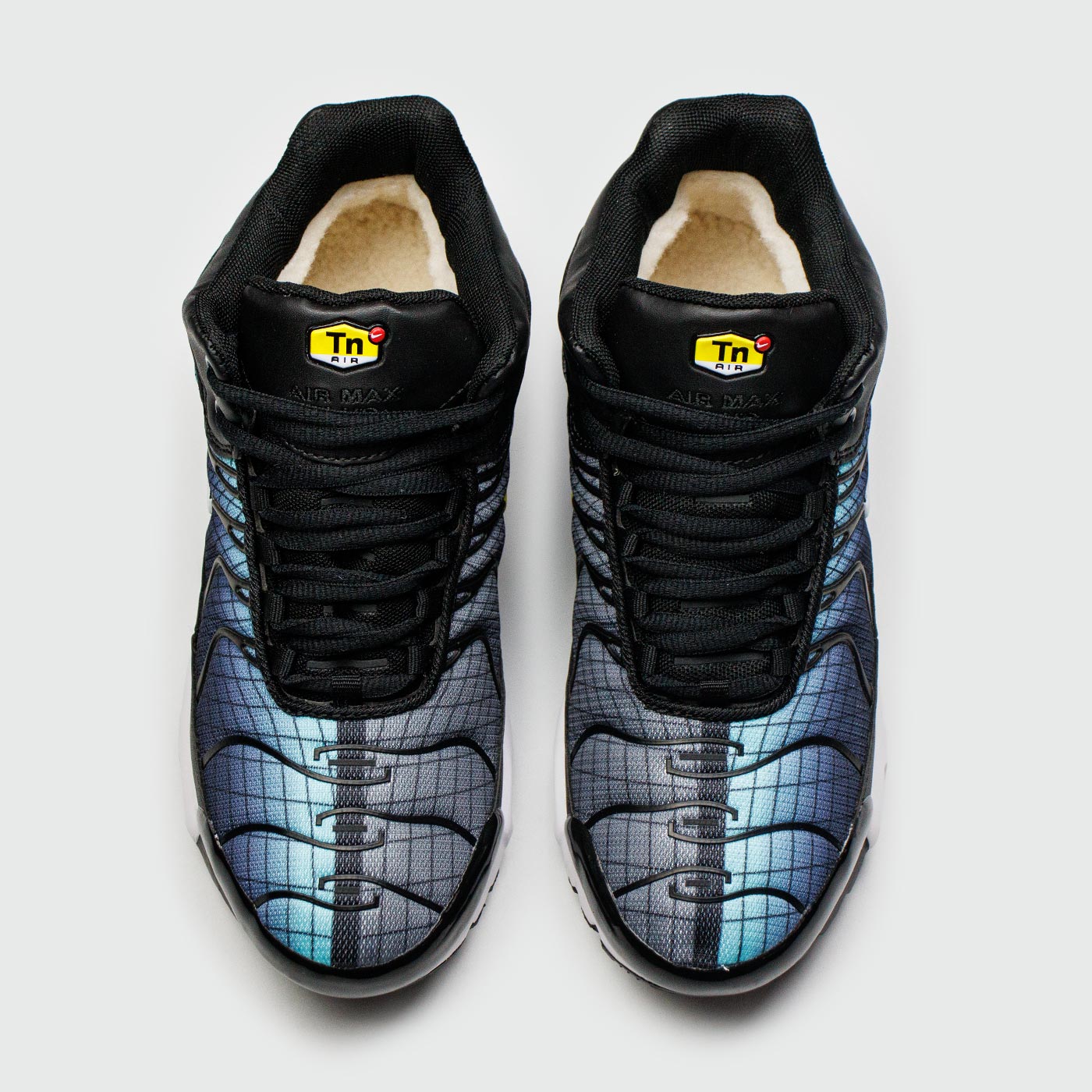 Кроссовки Nike Air Max Plus Tn Mid Blue Gradient Wmns with Fur