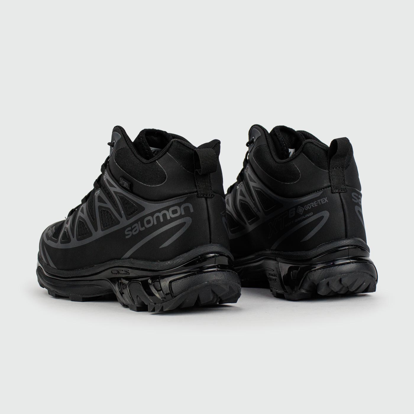 Кроссовки Salomon ADVANCED XT-6 ADV Mid Black with Fur