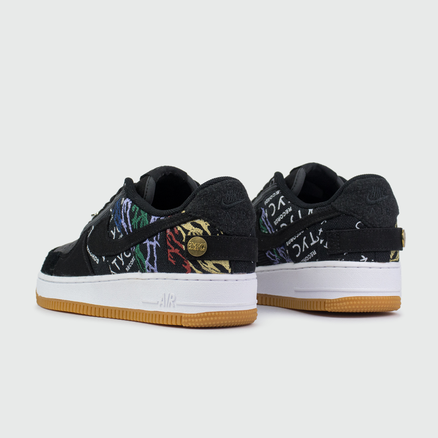 Кроссовки Nike Air Force 1 Low x Travis Scott Black / Wh.