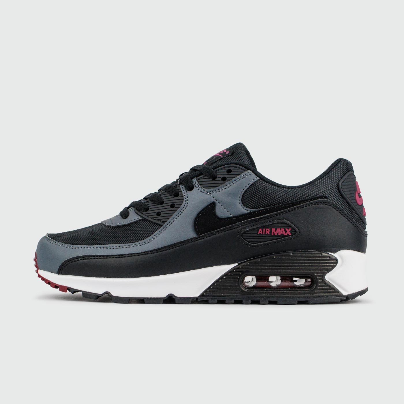 Кроссовки Nike Air Max 90 Grey Red Ftwr.