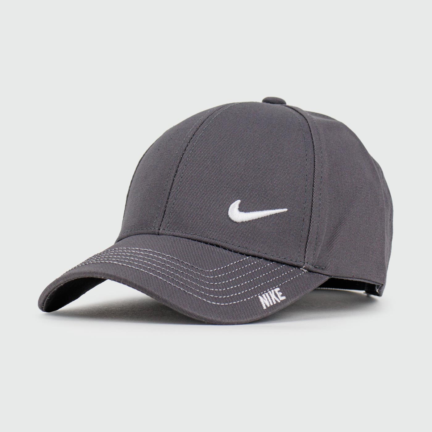 Кепка Nike Grey White Logo 2