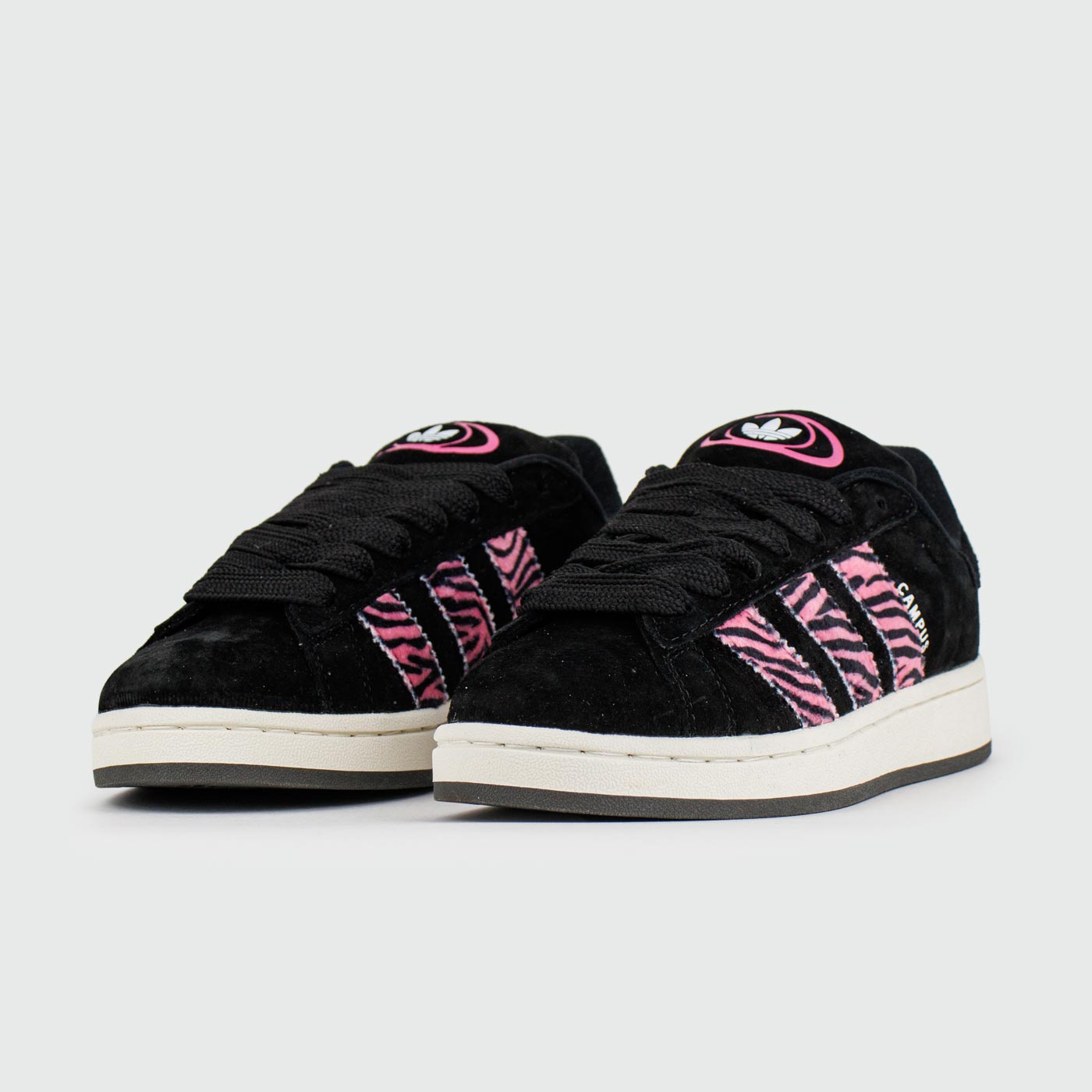 Кроссовки Adidas Campus 00 Black Pink Wmns