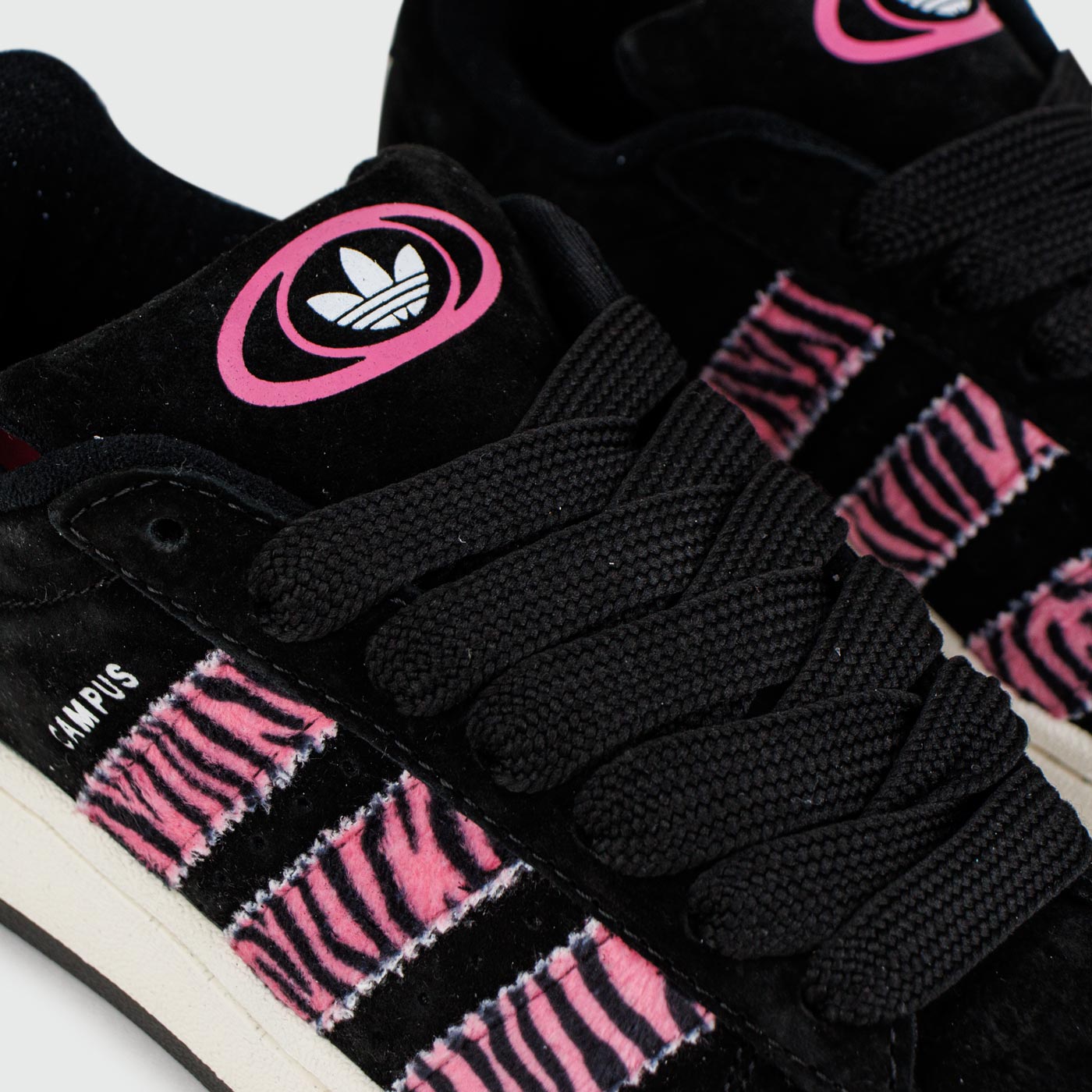 Кроссовки Adidas Campus 00 Black Pink Wmns