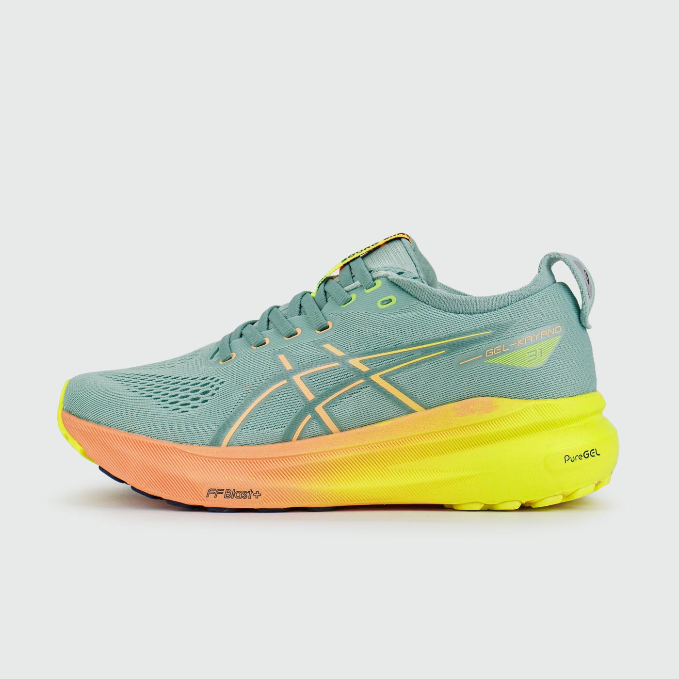 Кроссовки Asics Gel-Kayano 31 Green / Yellow Wmns Кроссовки Asics Gel-Kayano 31 Green / Yellow Wmns