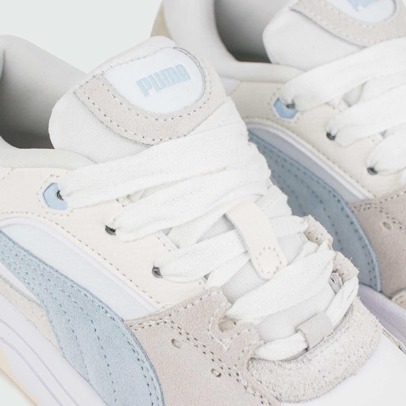 Кроссовки Puma 180 White / Grey / Blue Wmns Кроссовки Puma 180 White / Grey / Blue Wmns