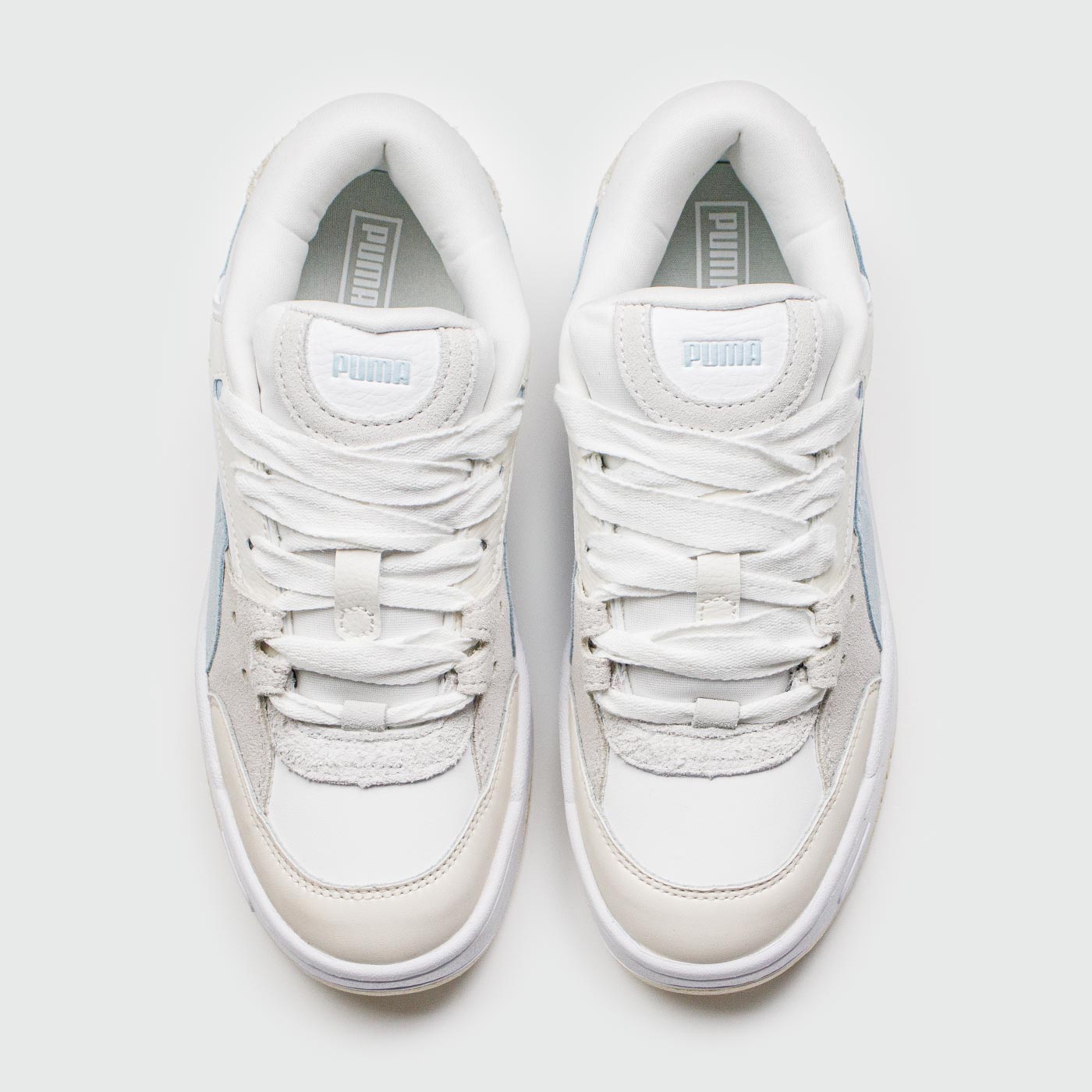 Кроссовки Puma 180 White / Grey / Blue Wmns Кроссовки Puma 180 White / Grey / Blue Wmns