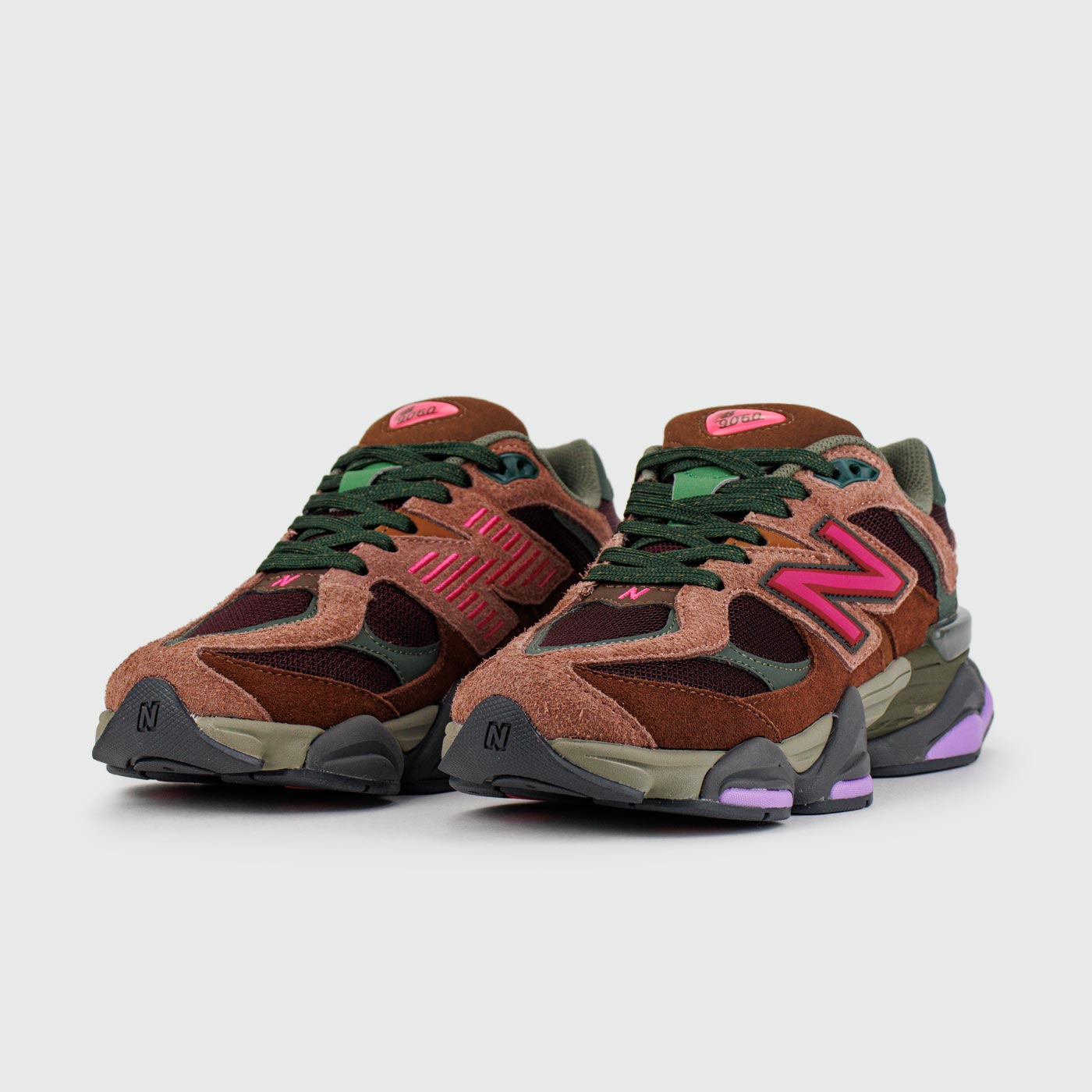 Кроссовки New Balance 9060 Brown Pink Mix Wmns Кроссовки New Balance 9060 Brown Pink Mix Wmns
