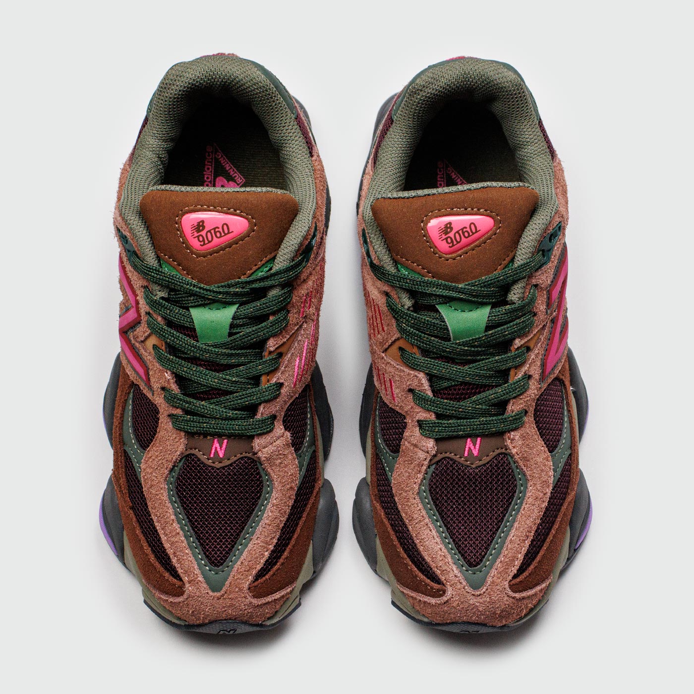 Кроссовки New Balance 9060 Brown Pink Mix Wmns Кроссовки New Balance 9060 Brown Pink Mix Wmns