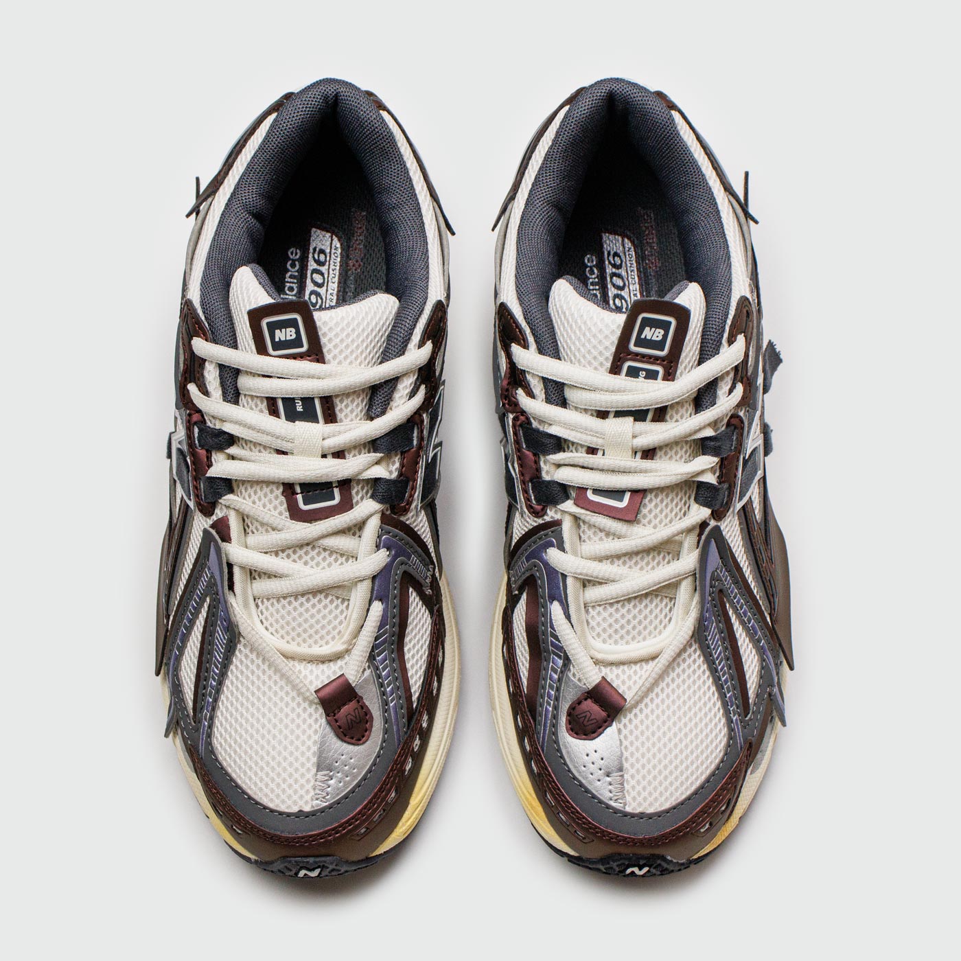 Кроссовки New Balance 1906A White / Brown