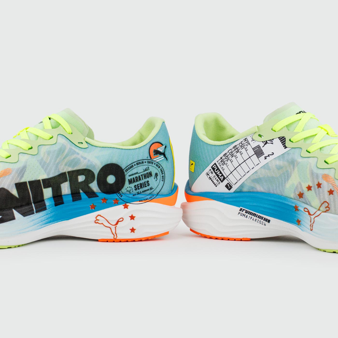 Кроссовки PUMA Deviate NITRO Elite 3 Green White