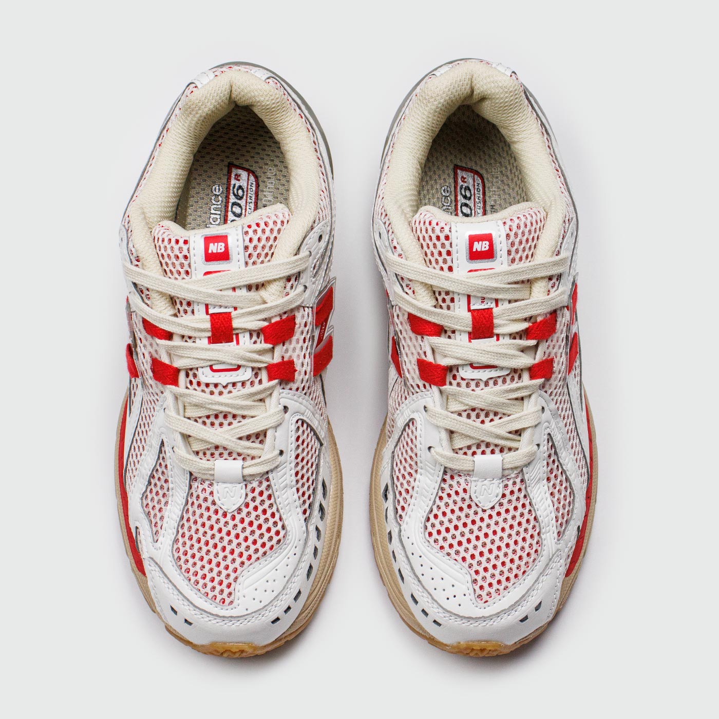 Кроссовки New Balance 1906R White Red Wmns