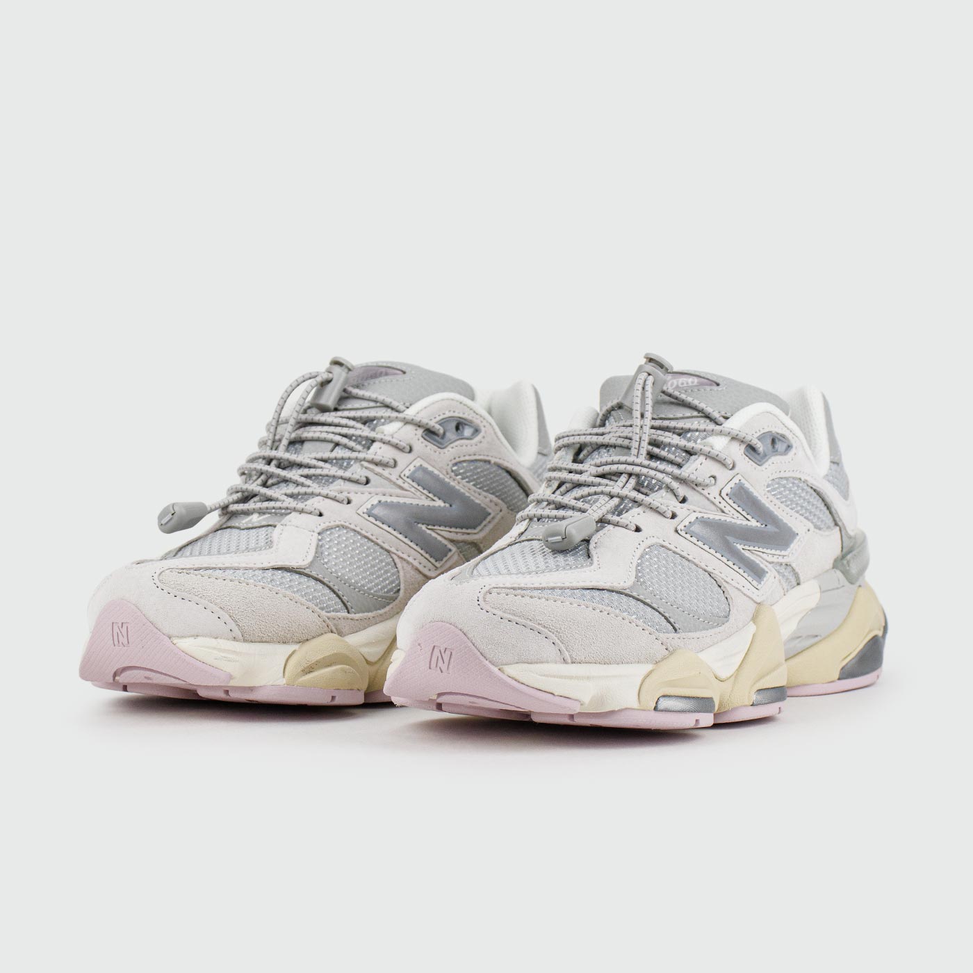 Кроссовки New Balance 9060 Grey Quick Lace Wmns Кроссовки New Balance 9060 Grey Quick Lace Wmns