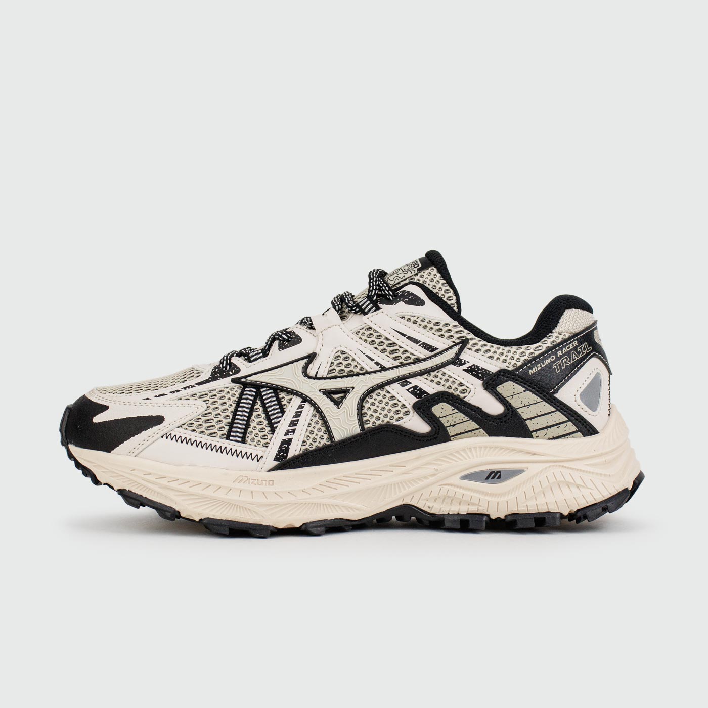 Кроссовки Mizuno Racer Trail White Beige / Black