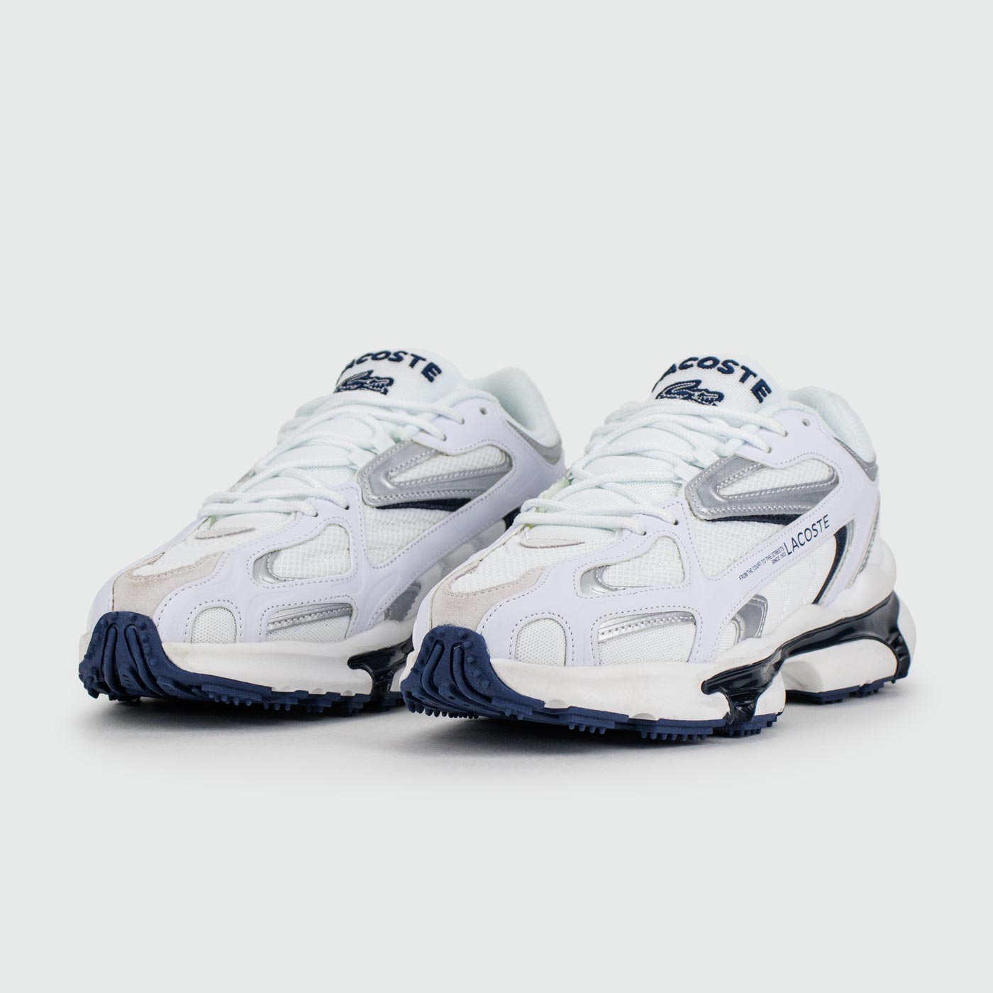 Кроссовки Lacoste LACOSTE L003 2K24 White Blue Кроссовки Lacoste LACOSTE L003 2K24 White Blue