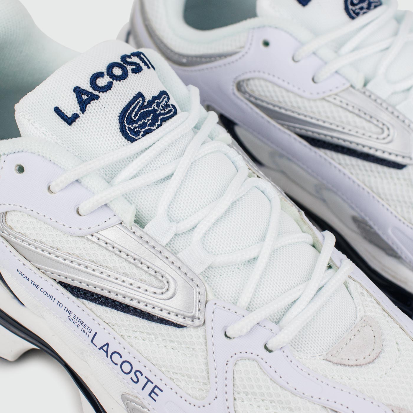 Кроссовки Lacoste LACOSTE L003 2K24 White Blue Кроссовки Lacoste LACOSTE L003 2K24 White Blue