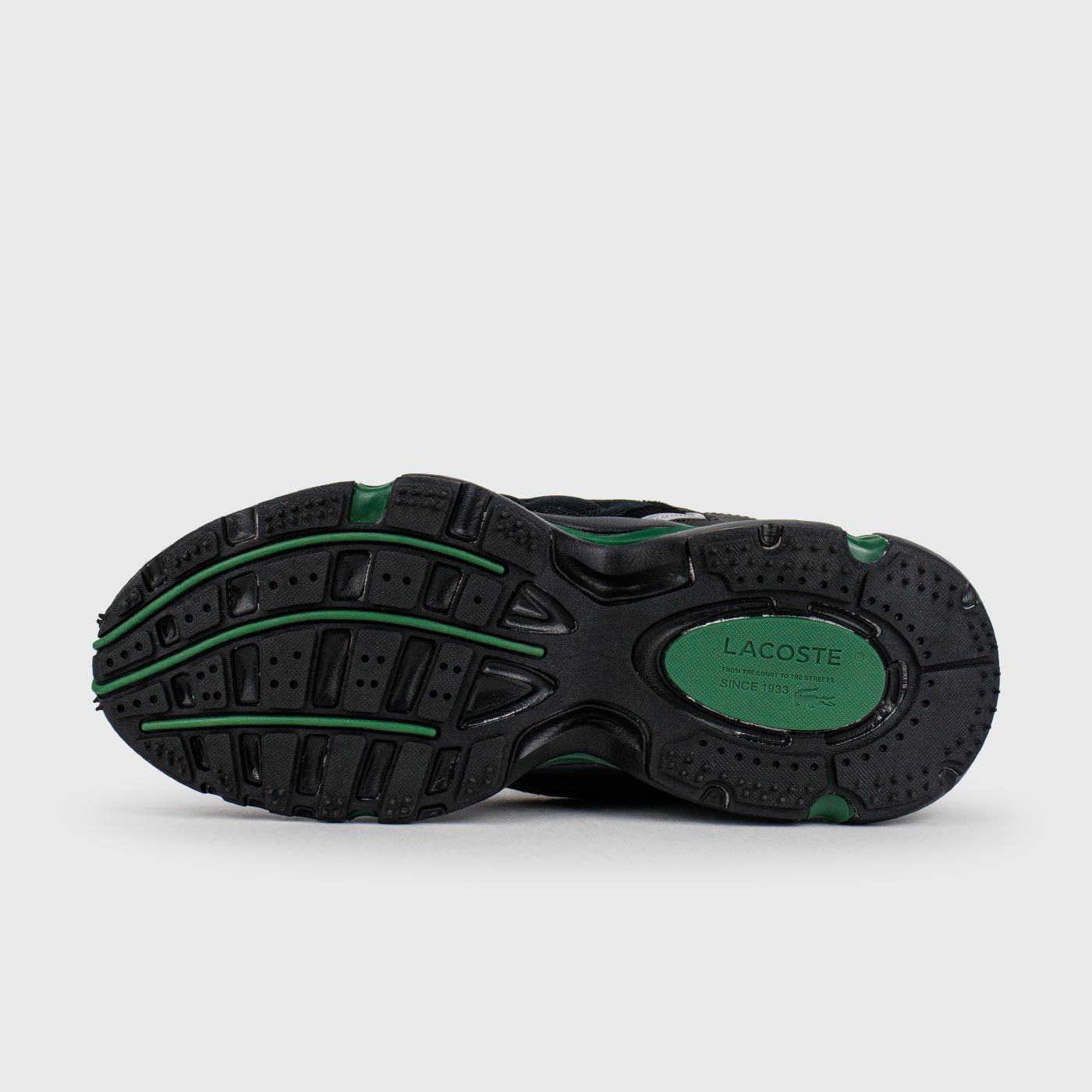 Кроссовки Lacoste LACOSTE L003 2K24 Black Grey Green Кроссовки Lacoste LACOSTE L003 2K24 Black Grey Green