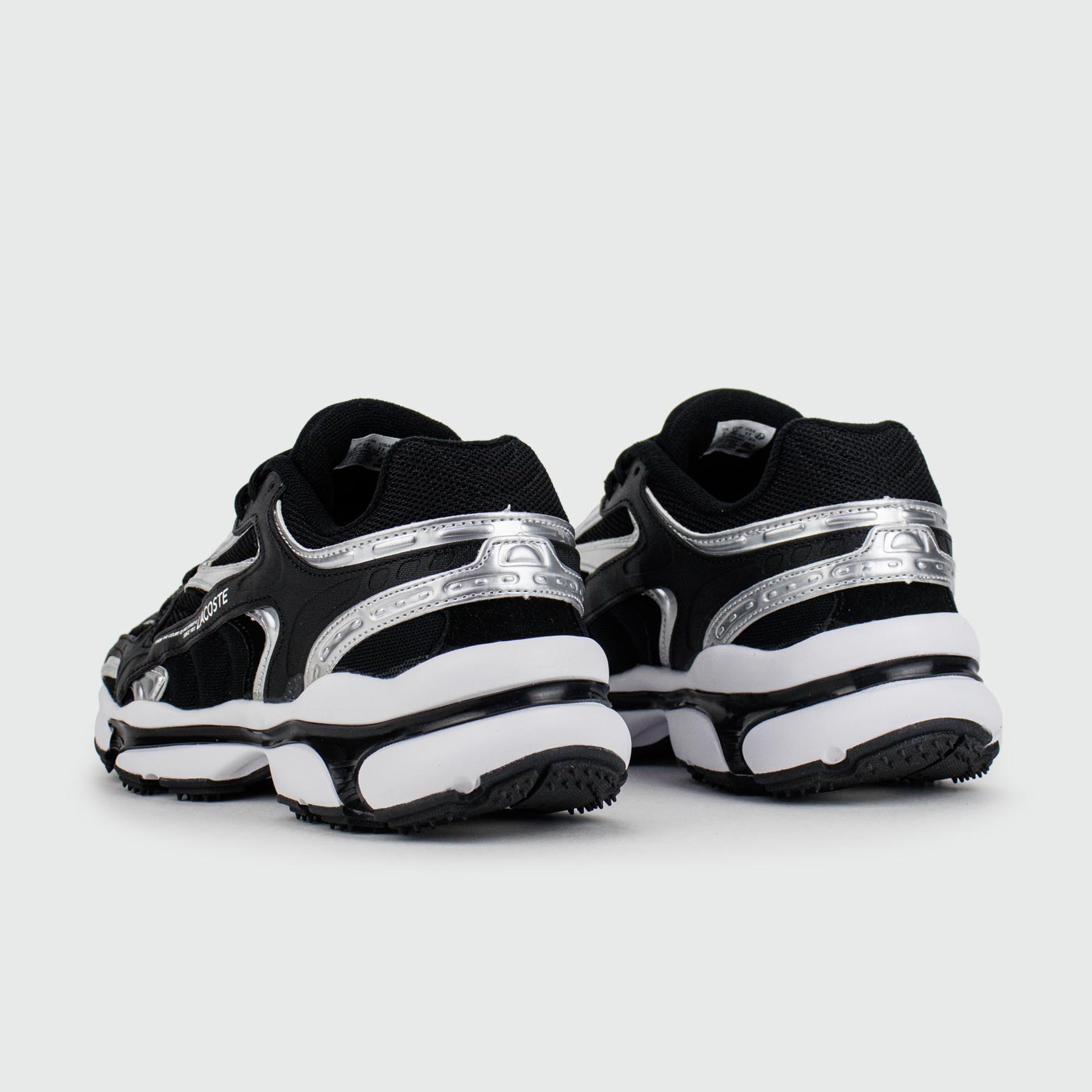 Кроссовки Lacoste LACOSTE L003 2K24 Black Silver White Кроссовки Lacoste LACOSTE L003 2K24 Black Silver White