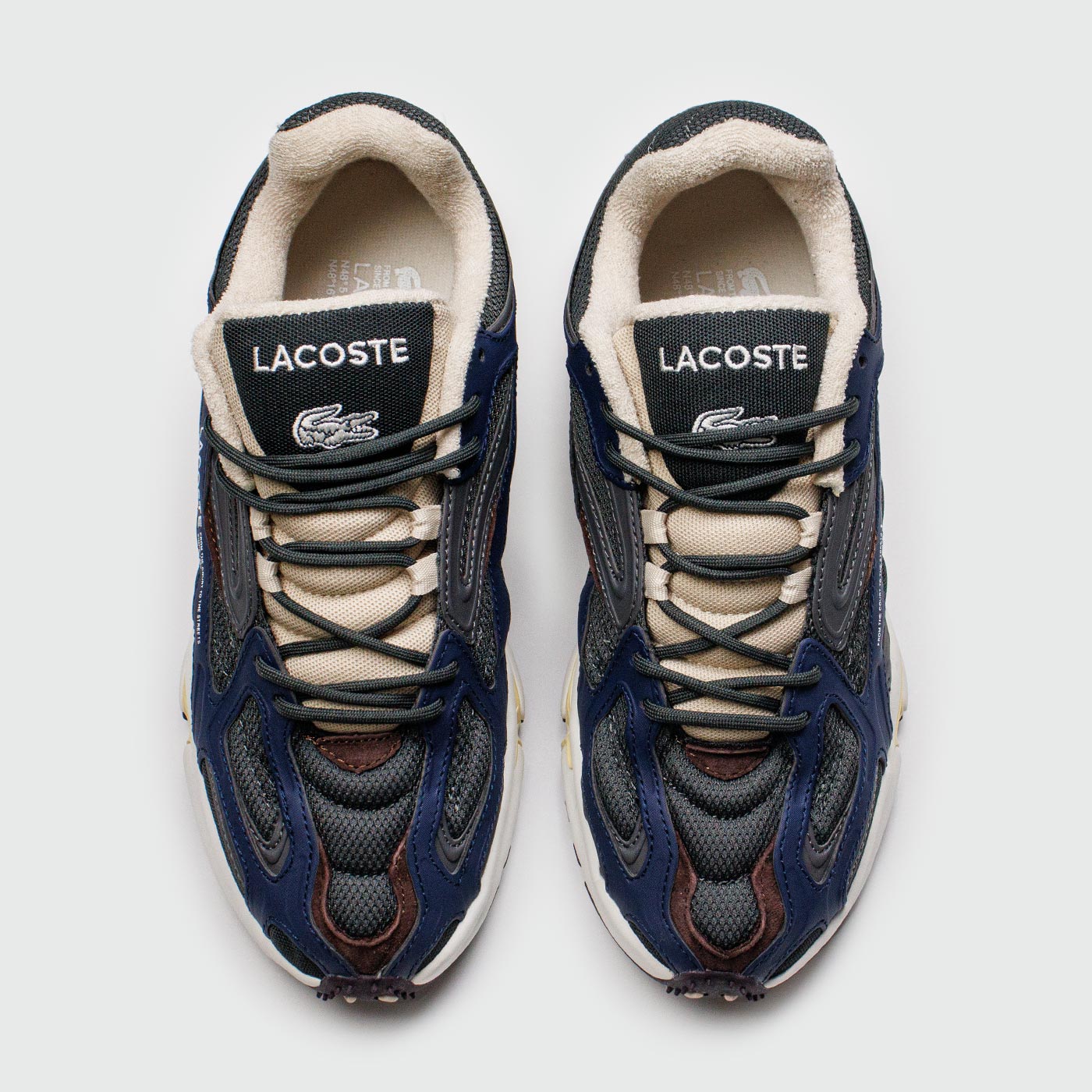 Кроссовки Lacoste LACOSTE L003 2K24 Blue Grey White Кроссовки Lacoste LACOSTE L003 2K24 Blue Grey White