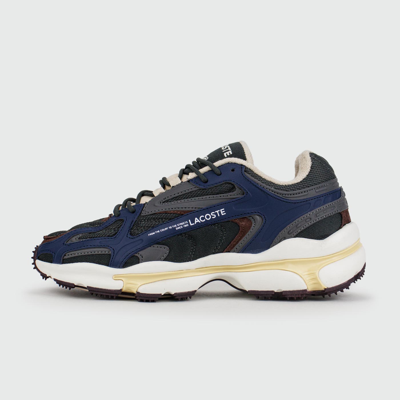 Кроссовки Lacoste LACOSTE L003 2K24 Blue Grey White Кроссовки Lacoste LACOSTE L003 2K24 Blue Grey White