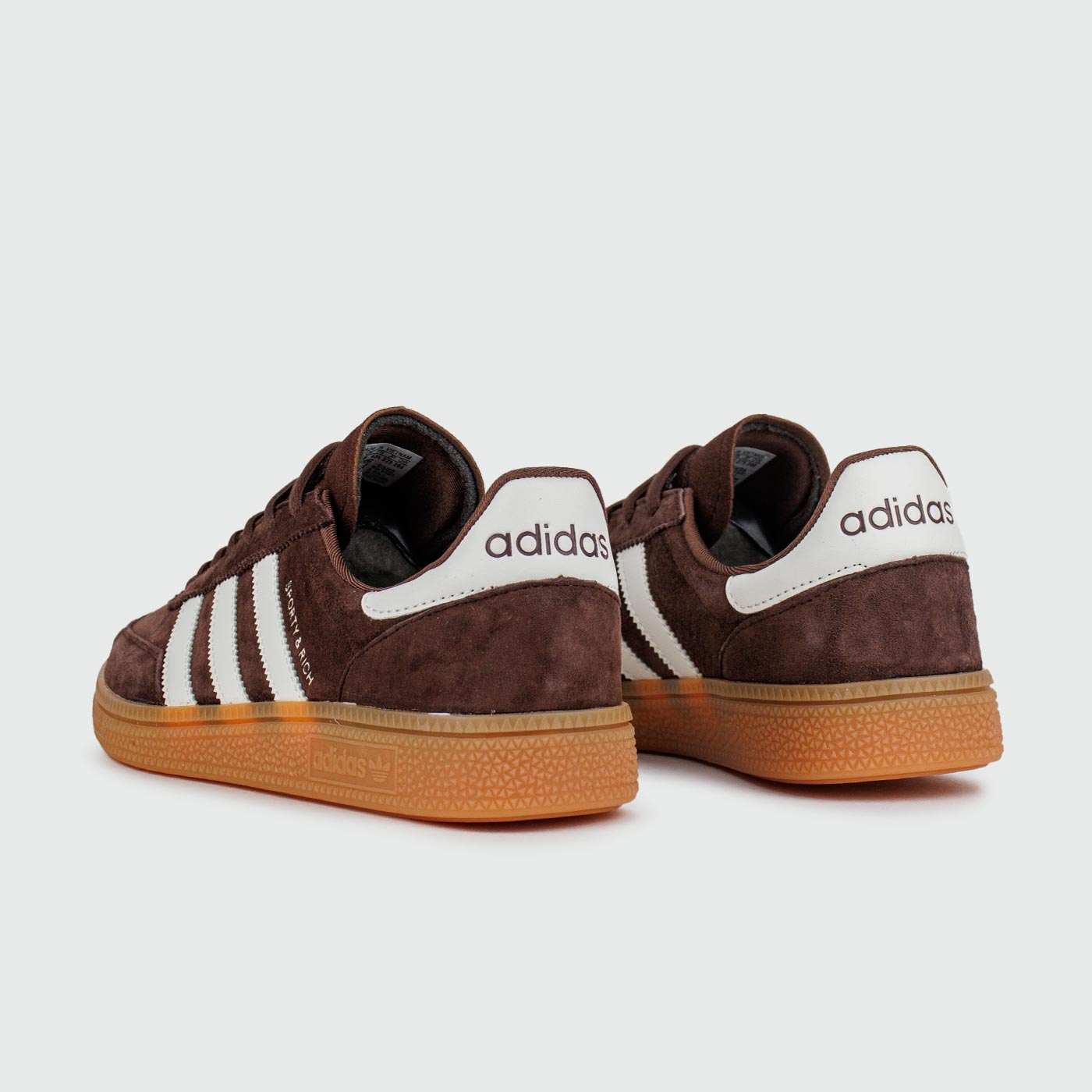 Кроссовки Adidas Spezial Sporty Rich Brown Кроссовки Adidas Spezial Sporty Rich Brown