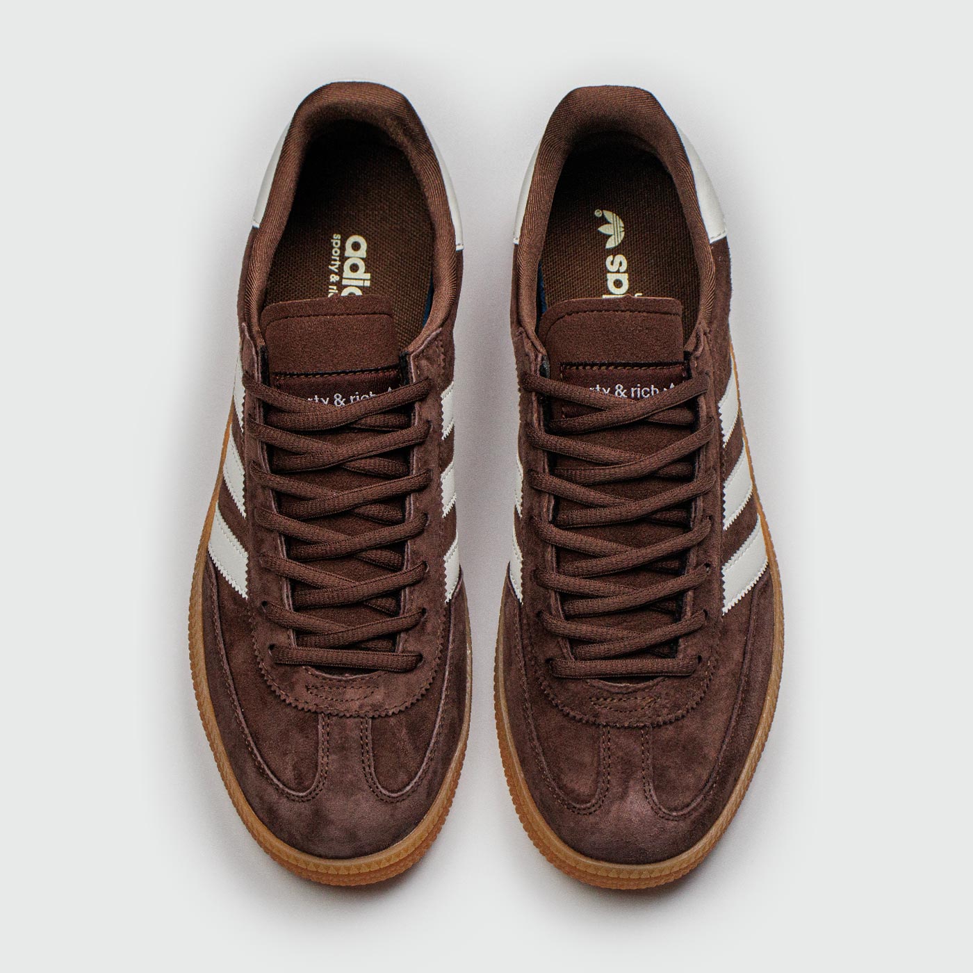 Кроссовки Adidas Spezial Sporty Rich Brown Кроссовки Adidas Spezial Sporty Rich Brown