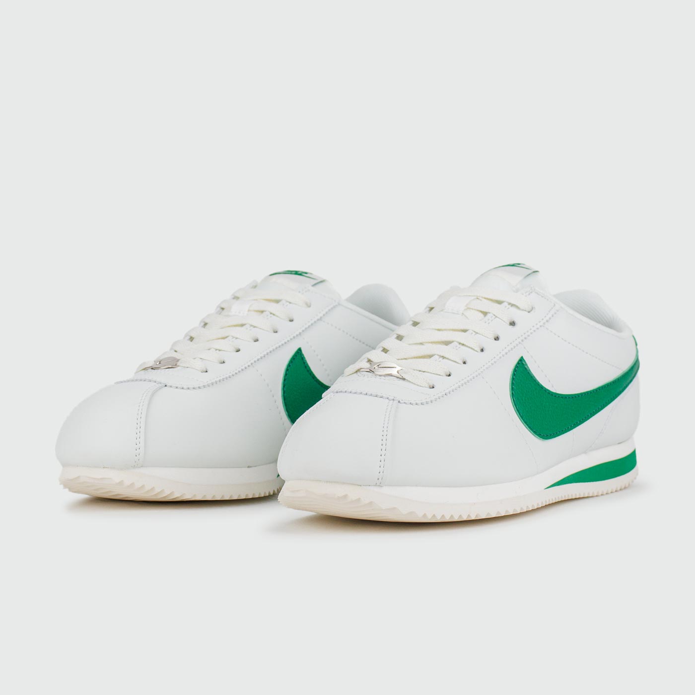 Кроссовки Nike Cortez Classic Leather White Green Кроссовки Nike Cortez Classic Leather White Green