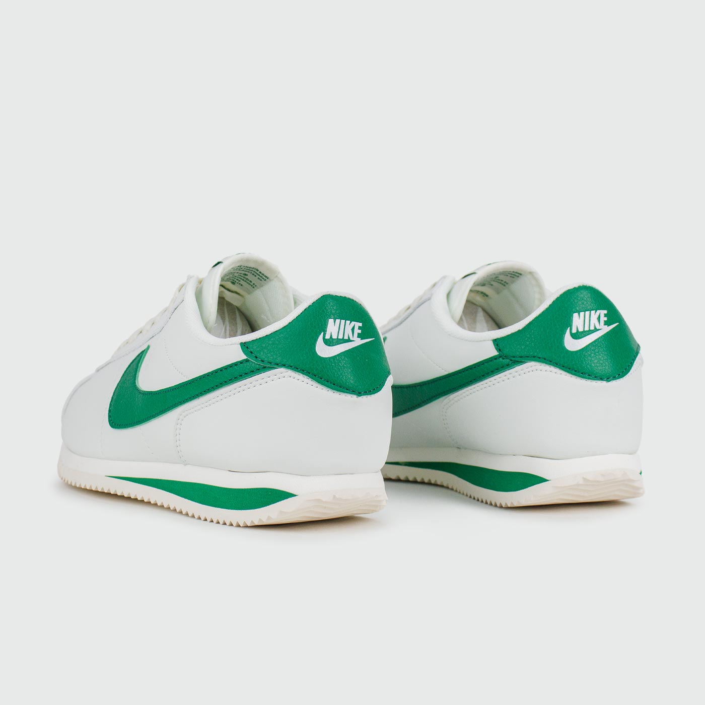 Кроссовки Nike Cortez Classic Leather White Green Кроссовки Nike Cortez Classic Leather White Green