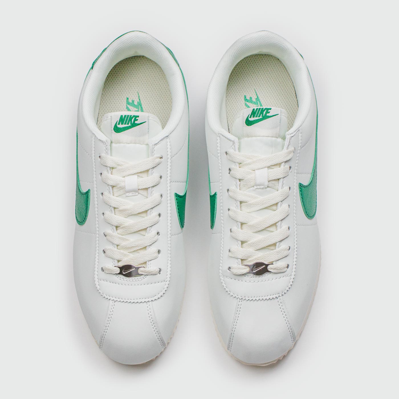 Кроссовки Nike Cortez Classic Leather White Green Кроссовки Nike Cortez Classic Leather White Green