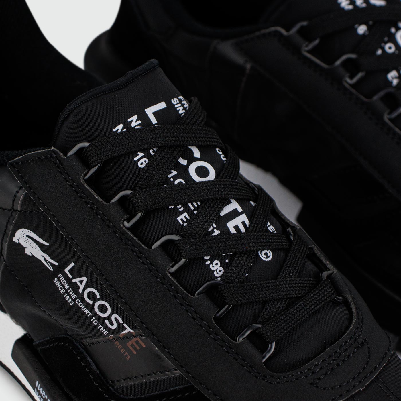 Кроссовки Lacoste Elite Active 224 Black White