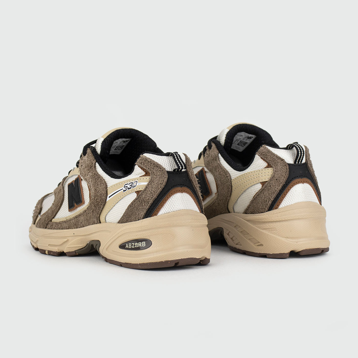 Кроссовки New Balance 530 Brown White Кроссовки New Balance 530 Brown White