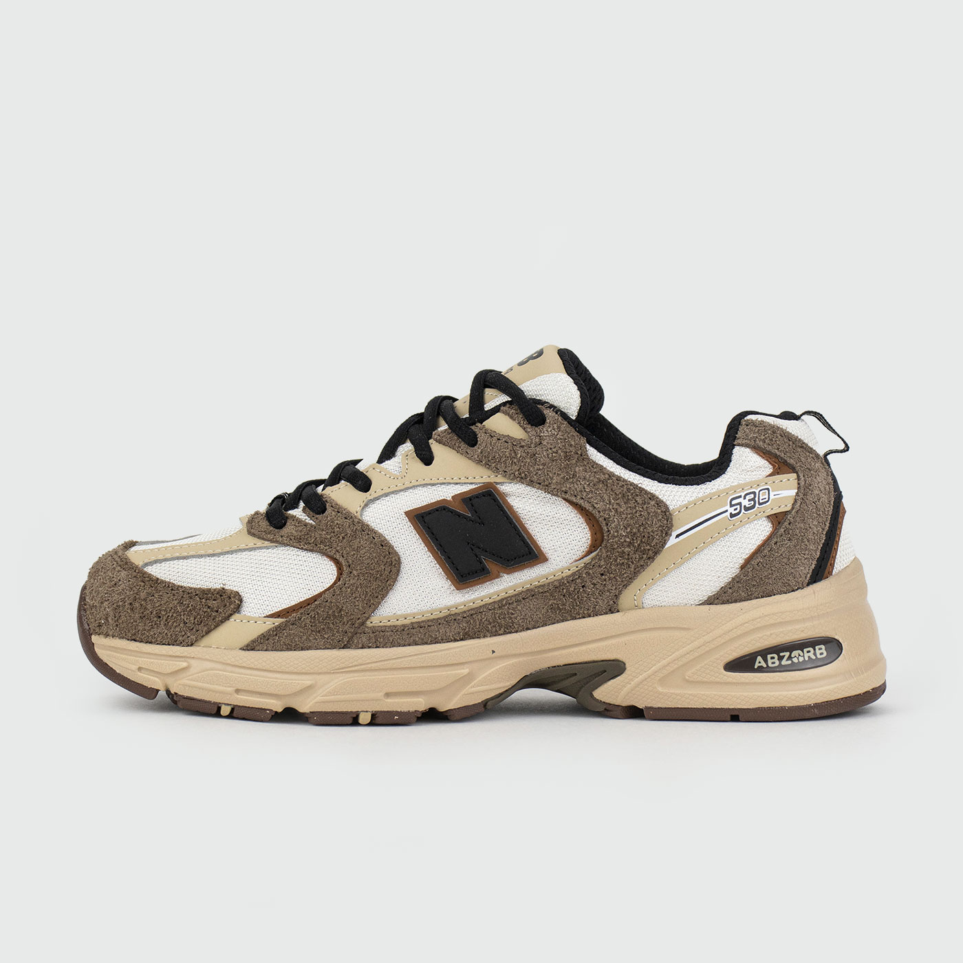 Кроссовки New Balance 530 Brown White Кроссовки New Balance 530 Brown White