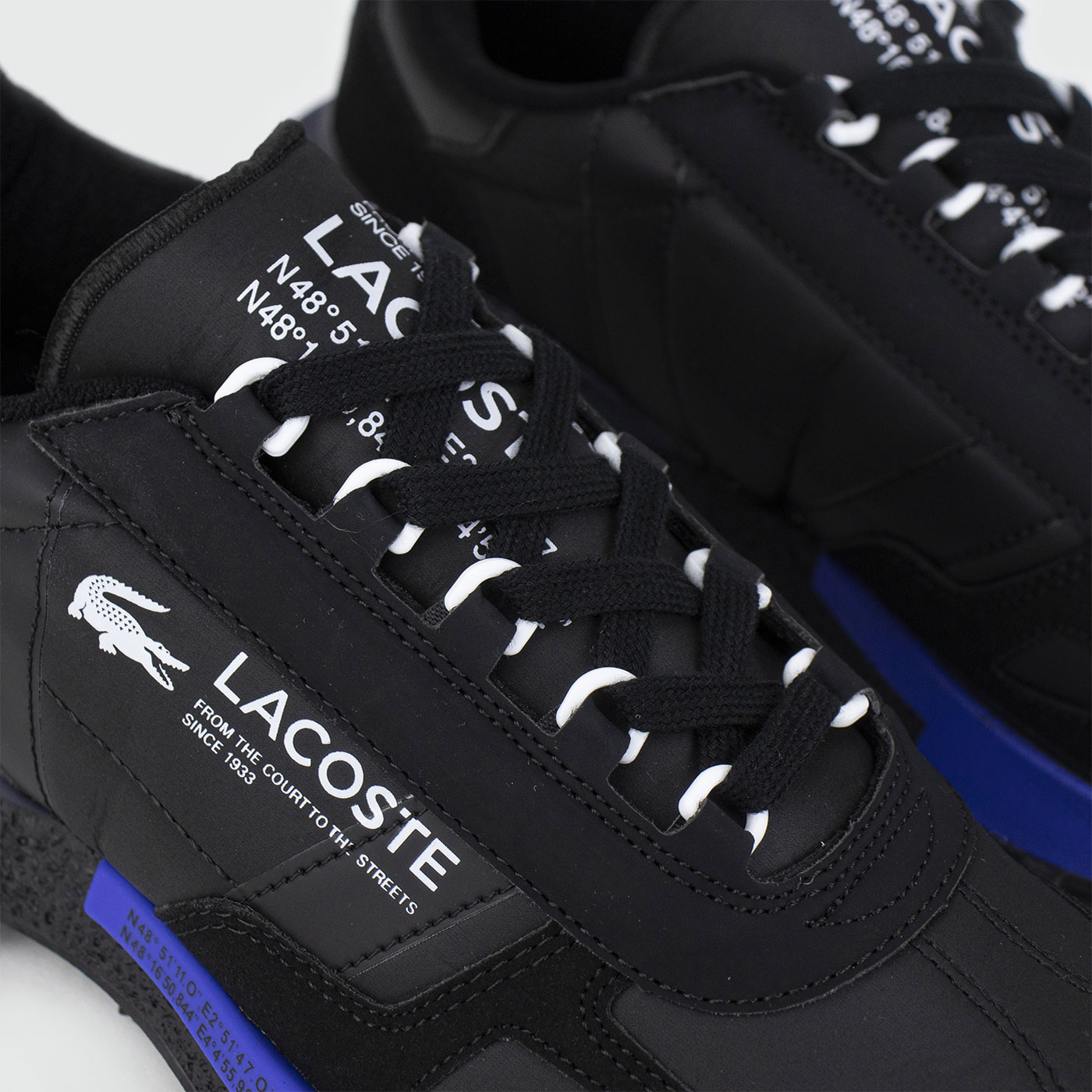 Кроссовки Lacoste Elite Active 224 Black Blue Кроссовки Lacoste Elite Active 224 Black Blue