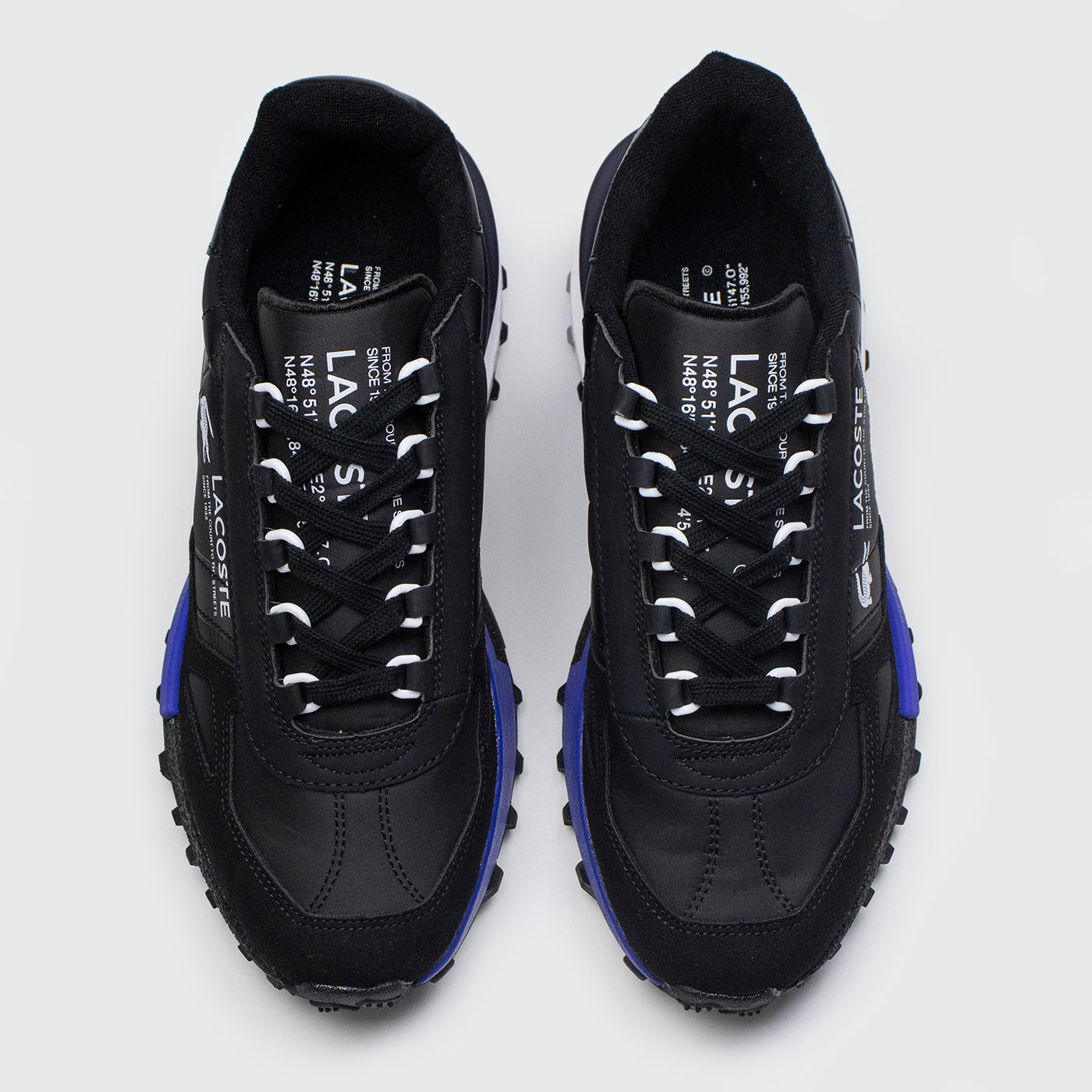 Кроссовки Lacoste Elite Active 224 Black Blue Кроссовки Lacoste Elite Active 224 Black Blue
