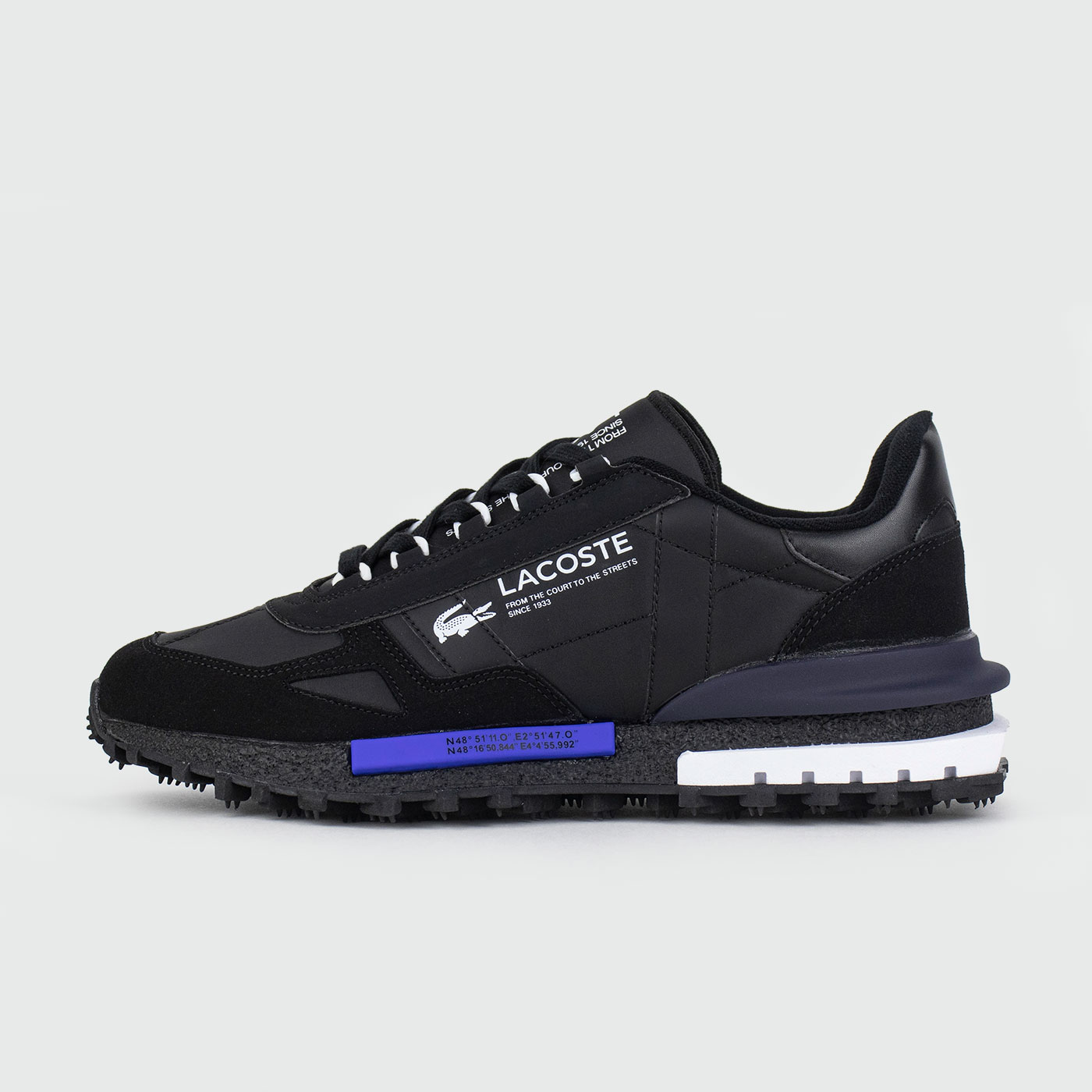 Кроссовки Lacoste Elite Active 224 Black Blue Кроссовки Lacoste Elite Active 224 Black Blue