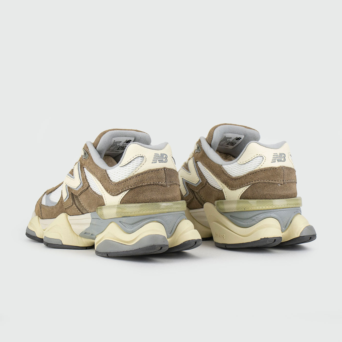 Кроссовки New Balance 9060 Brown White Wmns Кроссовки New Balance 9060 Brown White Wmns