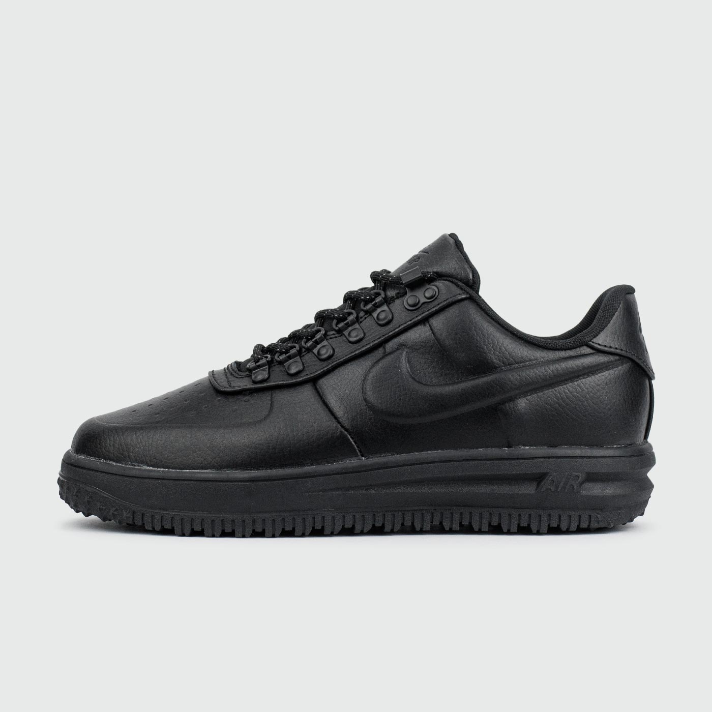 Кроссовки Nike Lunar Force 1 Duckboot Low Triple Black Кроссовки Nike Lunar Force 1 Duckboot Low Triple Black