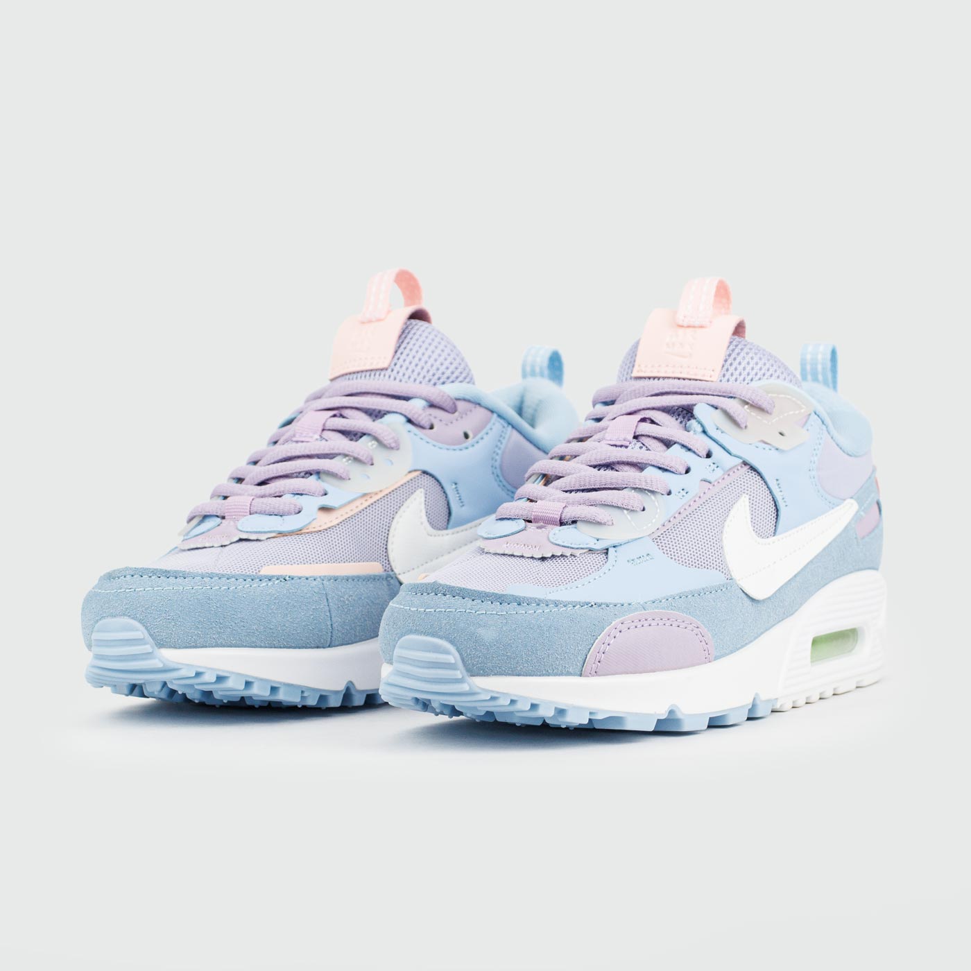 Кроссовки Nike Air Max 90 Futura Blue Pink / White Wmns Кроссовки Nike Air Max 90 Futura Blue Pink / White Wmns