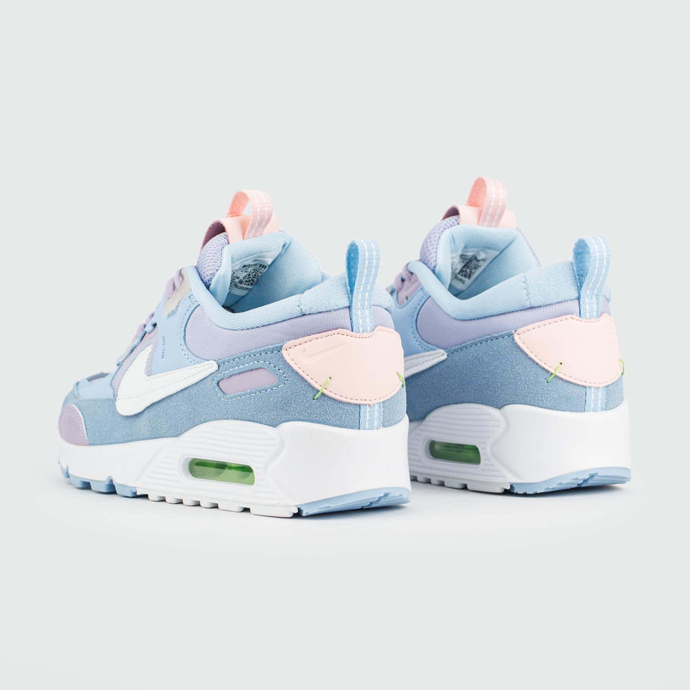Кроссовки Nike Air Max 90 Futura Blue Pink / White Wmns Кроссовки Nike Air Max 90 Futura Blue Pink / White Wmns
