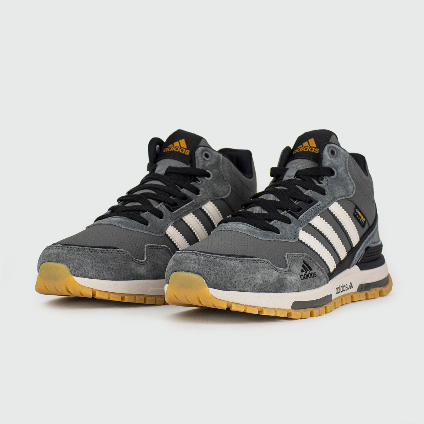 Кроссовки Adidas Retropy F2 Mid Grey / Gum Thermo